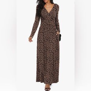 Leopard Patterned Dress NWT